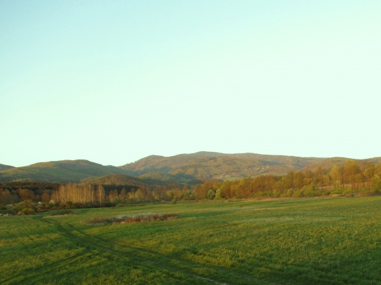 Dívam sa na vysokú divú Poľanu.