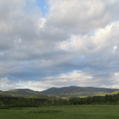 V pozadí predná Poľana.