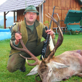 Jeleň z  Rajnery . Diana kamarátovi priala.