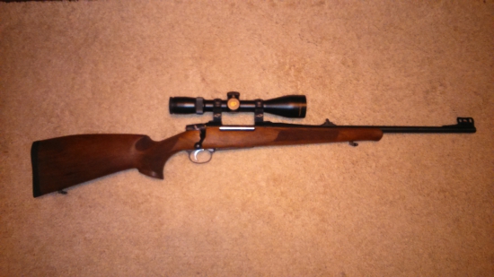 Moja nová CZ 557 lux, 30-06 Spr.