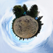 Planetka nad Mincou