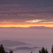 Výhľad na stred Slovenska