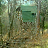 chatka na stračej noške