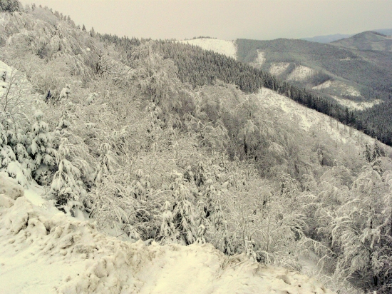 nádielka - snehu