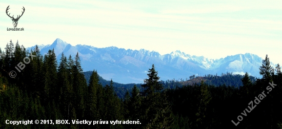 Pohľad z Nízkych Tatier