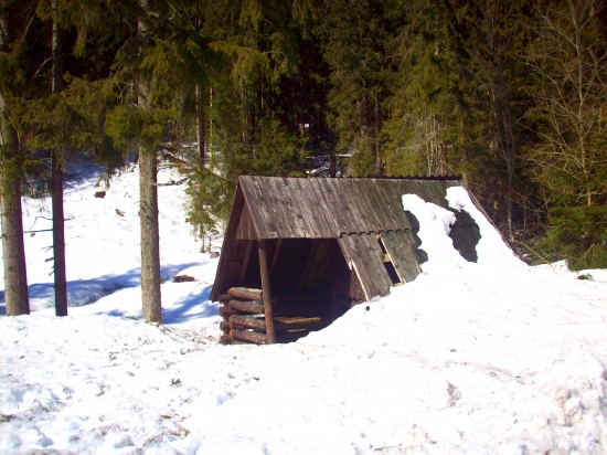 ešte pod snehom