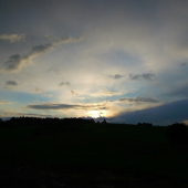 bezfarebný západ