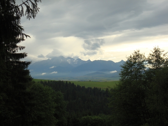 Pohľad na Tatry
