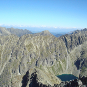 Výhľad z tatranského Kriváňa