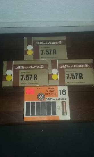 S&B Sball 16/ 7x57R