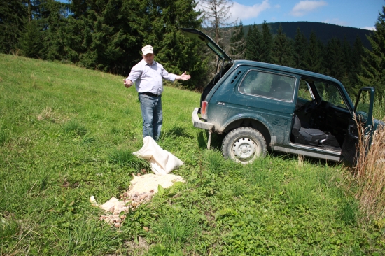pred odchodom do skotska sme stihli este zakrmit ..