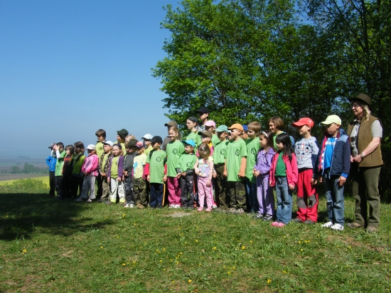 Mladí myslivci Poštolky si zasoutěžily na místním kole Zlaté srnčí trofeje