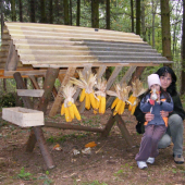 Já a moje Lucinka, nejmenší Poštolka