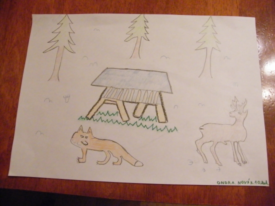 Poštolky malovaly obrázky