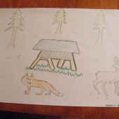 Poštolky malovaly obrázky