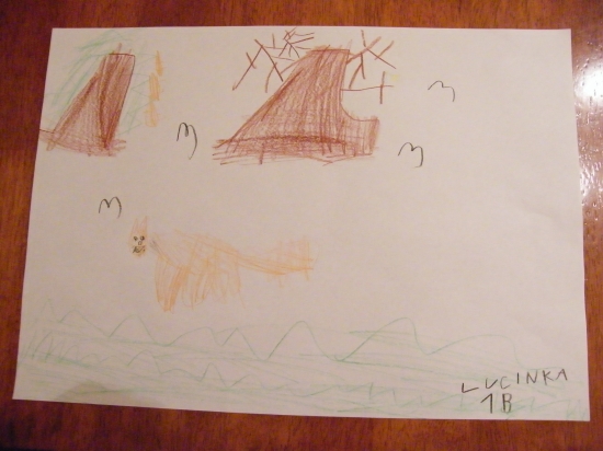 Obrázek naší nejmenší poštolky