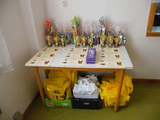 Ceny pro vítěze ZST ve Štěpánově