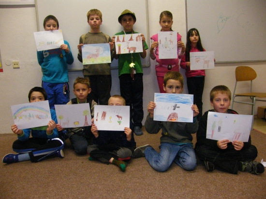 Poštolky a příroda v obrazech jejich očima