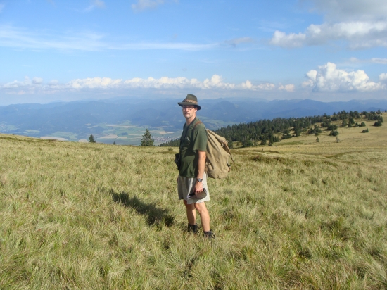 Bol som trošku čučoriedok nazbierať na zimu