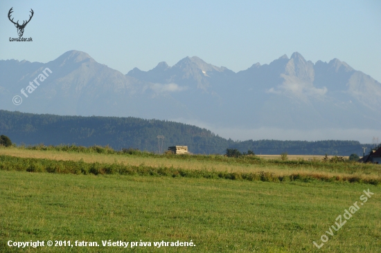 A zase Tatry tentoraz pohľad od Hrabušíc