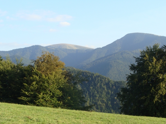 Belianska dolina Veľká Fatra pohľad z Jedlovských lúk