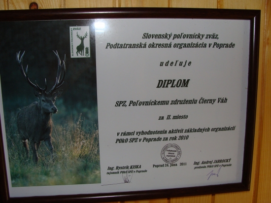 aj takéto sa nájde na poľovníckej chate