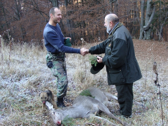 Odovzdávanie zálomku strelcovi