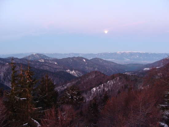 ranné svitanie nad Fatrou II.