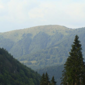 Masív Lysca Belianska dolina Veľká Fatra