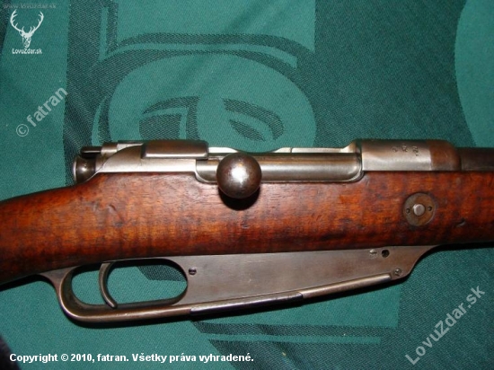 starý mauser signatúra 1890 danzig kaliber neviem funkčný