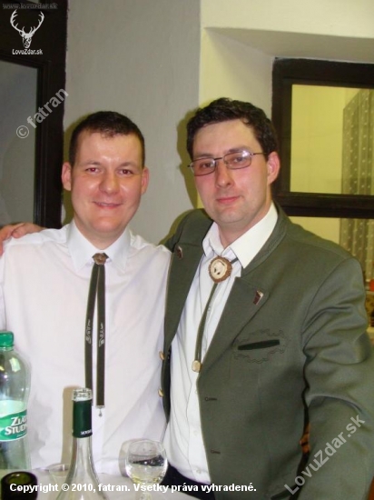 Fatran a Marcoo na poľovníckom plese