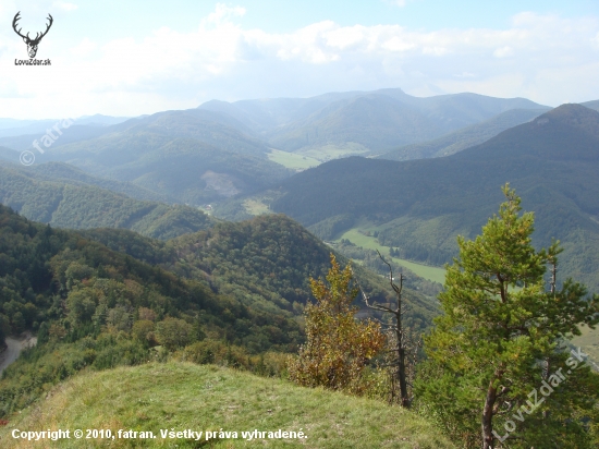Lúčanská Malá Fatra zo Znievu