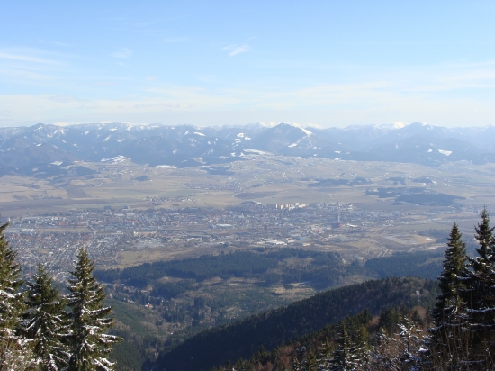 Veľká Fatra z Martinských holí