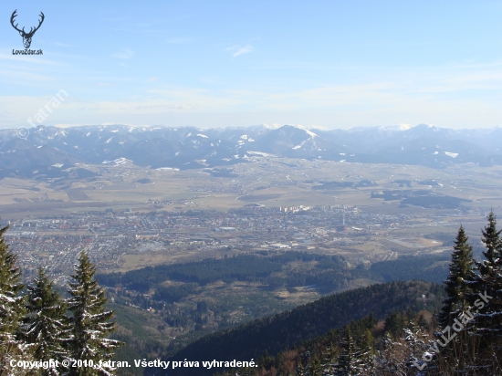 Veľká Fatra z Martinských holí