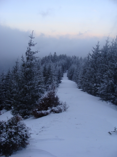 Fatranska zima dnes ukázala zuby