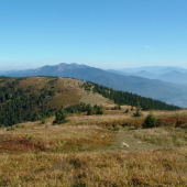 Pohľad z Minčola 1344 m n.m.v. Lúčanská Malá Fatra
