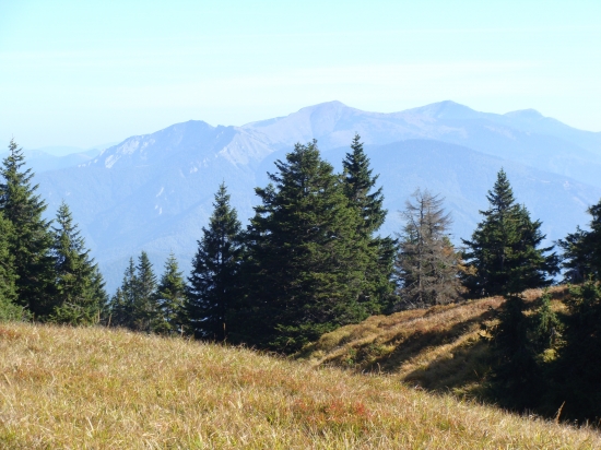 Krivánska Malá Fatra pohľad z hrebeňa Martinských hôľ
