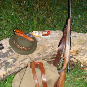 Večera na pirši  vysoko v horách