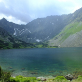 Nižné temnosmrečianske pleso (1674 m.n.m.)
