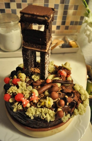 Sachr myslivecký dort :-)