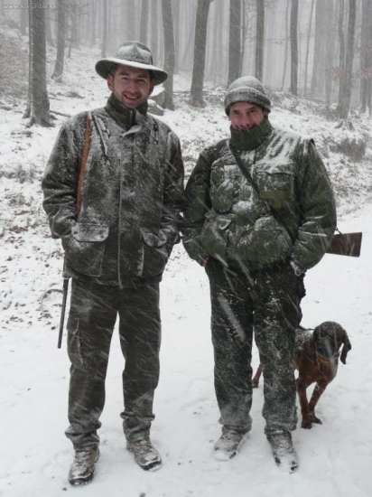 Fešákov trochu zasnežilo