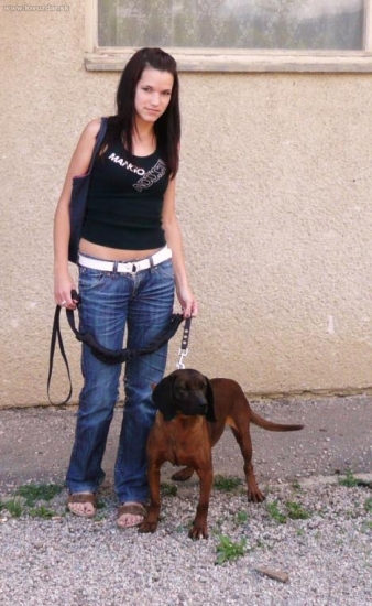 Ja a Arsa na chovnom zvode