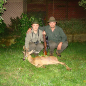 Synovec s mojou 270 Win