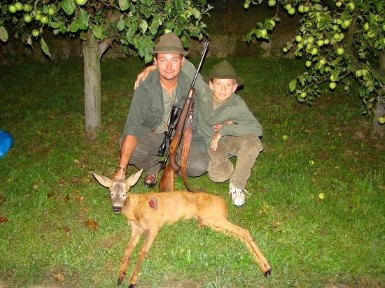 Strelený v ruji