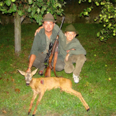 Strelený v ruji