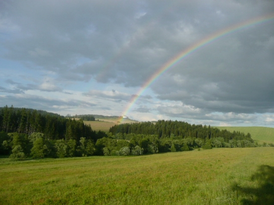 Pohled z kazatelny.