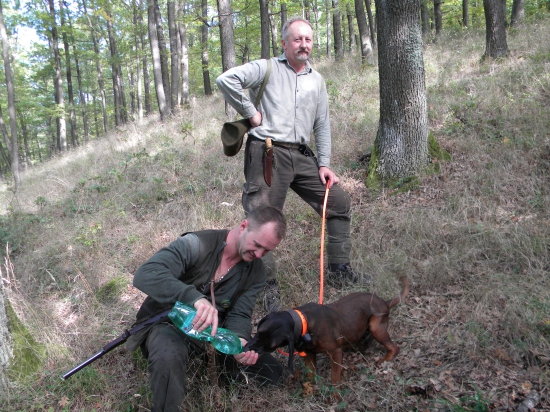 Odpočinok pri namáhavej práci.
