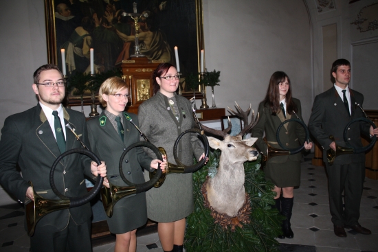 Po svätohubertskej omši ...