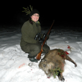 veľkonočný na aprílovom snehu :)