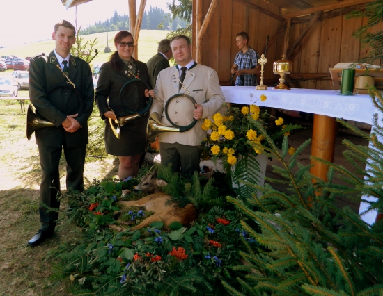 Svätohubertska omša v Novoti